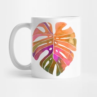 Swiss Cheese Monstera - Rainbow Mug